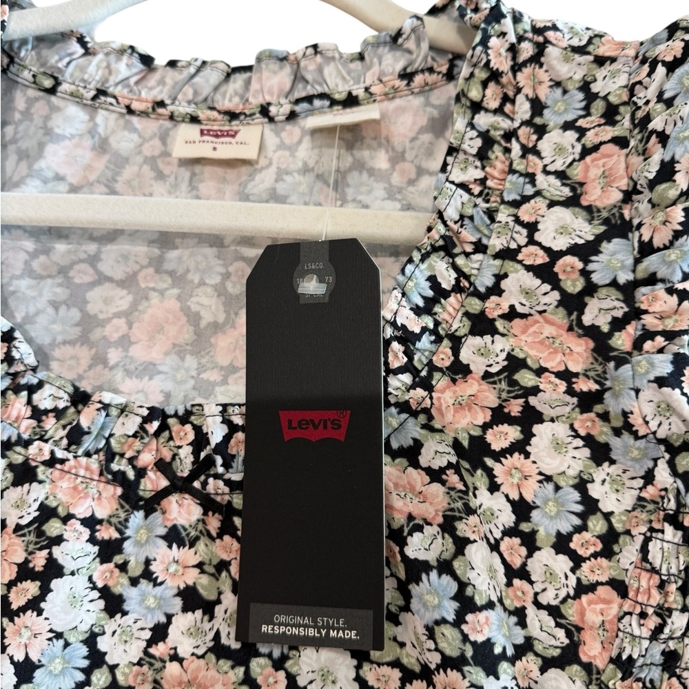 Louise Smocked Top in Vanessa Floral Size small new with tags - Picture 9 of 13